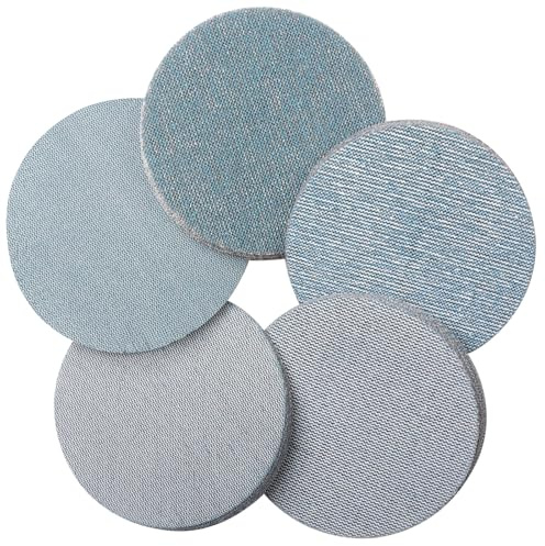 PMIQSA 50 Pcs 125mm Mesh Sanding Discs 60 80 120 180 240 Grit Net Sandpaper