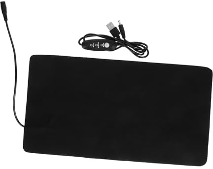 Milisten Tappetino Riscaldante per Piantine USB con Controllo Temperatura Regolabile Tappetino in PU per Germinazione Uniforme e Sana Semi e Piante