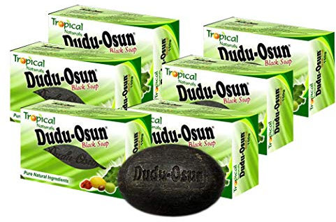 Tropical Naturals Dudu Osun Black Soap - Pack of 6