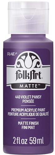 Folk Art Acrylic Paint in Assorted Colors (2 Ounce), 440 Violet Pansy
