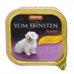 Animonda von Feinsten Junior pollame & tacchino 150 g, mangime per animali, cibo umido per gatti