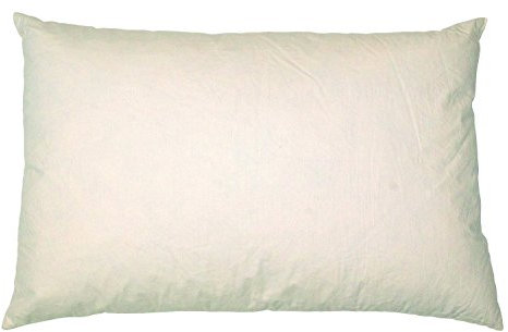 Schwarzfischer Kissenfüllung mit Federn, Baumwolle, Creme, 30 x 50 cm