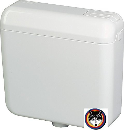Schwab WC Spülkasten Aufputz weiss , ähnlich Geberit , 2 Mengen Spülung