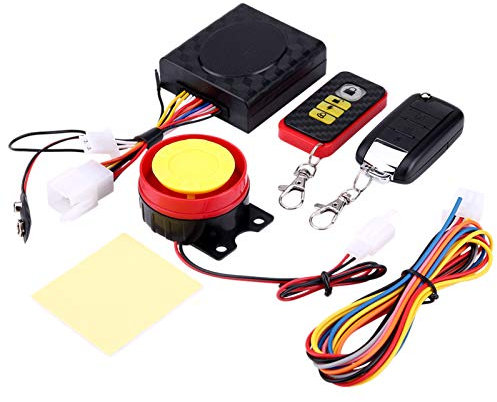 de Alarma antirrobo para Motocicletas Qiilu 12V Control Remoto Universal