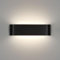 Lightess Applique Murale Interieur 16W LED 30cm Up Down Lampe Murale Aluminium Eclairage Mural Moderne IP44 Luminaire Mural Décoratif pour Chambre Salon Escalier Couloir Hôtel Noir Blanc Neutre