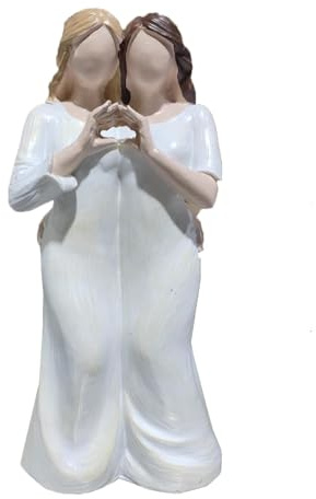 MeYuxg Regalo de Hermana, Mejor Amiga, Regalo de cumpleaños, Regalo de cumpleaños para Hermana, Estatua de Hermana, decoración de cumpleaños, Ideas de Regalo para Navidad