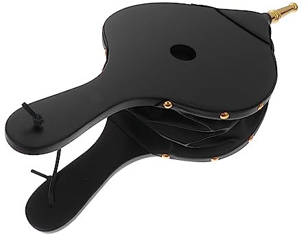 CRILSTYLEO 1 Pc soplador de chimenea soplador de portátil fuelles de chimenea para el hogar bacho herramienta ventilador fan soplador de barbacoa aire libre fuelles de madera Black