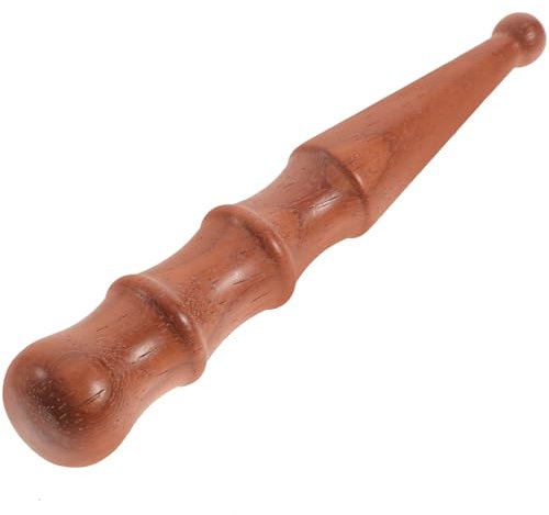 TOVINANNA Holz Massageroller Für Beine Rücken Nacken Fußmassagegerät Akupunkturpunktmassagegerät Triggerpunktmassagegerät Fußpflege Fitness Yoga Training