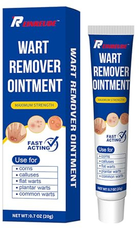 Crema para Eliminar Verrugas - Tratamiento Rápido contra Verrugas Plantares, Comunes, Planas y Callos - Uso en Rostro, Cuerpo y Manos.