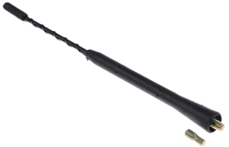 KIXZSAZ Antenna per Tetto Auto affidabile da 9 Pollici, Robusta Antenna con Filettatura a Vite, Stereo, Dimensioni Circa 225 mm, 14 mm, 14, amplificata con