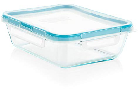 Snapware Snapware 6cup total solution rectangle food storage container glass, 9.3 Ounce (1112403)
