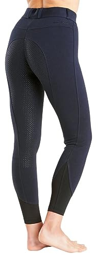 Harry Hall. Farnell Full Grip Seat Breeches for Everyday Riding, Secure Silicone Seat, Stretch Comfort, Mid-Rise, True Size