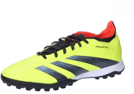 adidas Mens 24 League Low Turf Football Boots Astro Yellow/Black/Red 9 UK