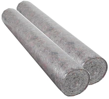 Jopassy Malervlies 220g/㎡, Abdeckvlies 50m x 2, Malerfliesrolle, Malervlies 50m, Abdeckvlies 50m, Malerflies Abdeckfliesse für boden und Malerarbeiten, 2 stück