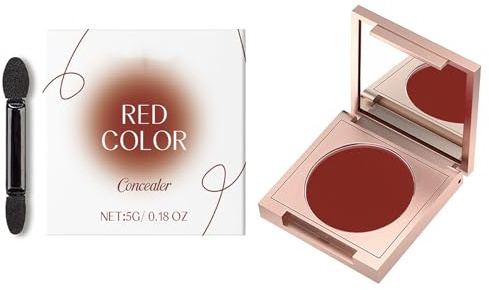 Under Eye Brightener Conceals Brighten Dark Circles Color Correcting Pots Concealer Dark Circles Full Coverage Makeup Color Correcting Brightener & Primer