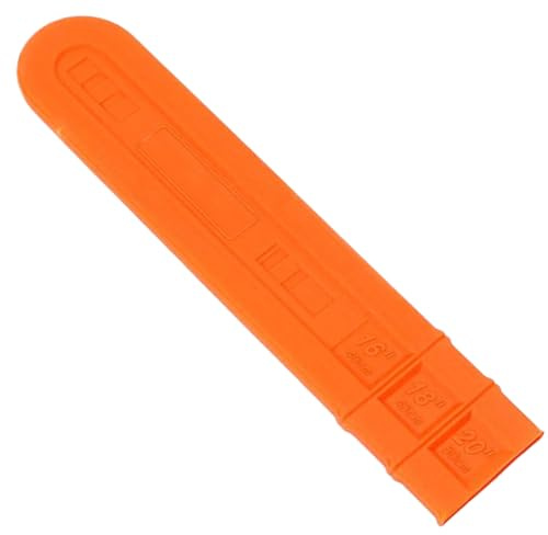 Couvercle de chaîne de tronçonneuse, fourreau bar portable avec échelle, plaque guidage protection 20 pouces pour 16-20 accessoires tronçonneuse