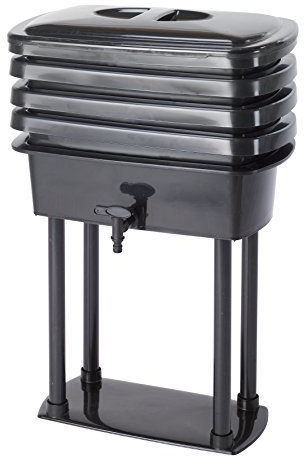Belli 0189 9 Lombricomposteur Compost'Home 32 L Noir 50 x 60 cm