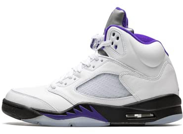 Jordan Herren-Sneaker, Weiß/Dunkles Concord/Schwarz, 44 EU