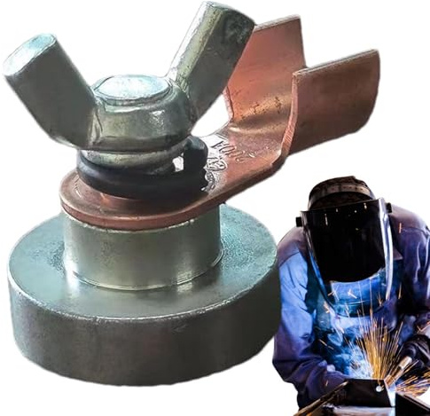 morsetto di saldatura magnetico strumento di serraggio a terra morsetto a sgancio rapido supporto magnetico forte morsetto di supporto di saldatura strumento di montaggio magnetico morsetto ad alta