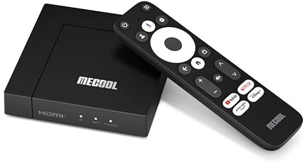 Android TV Box 12.0, MECOOL KM9 PRO MAX, Smart-TV-Box, 2 GB, 32 GB, Netflix-Zertifizierung, Google-Assistant, Dolby Audio, GTV Box, 4 K, unterstützt AV1 HDR 4 K 2.4 G 5.0G WiFi5 BT5.0
