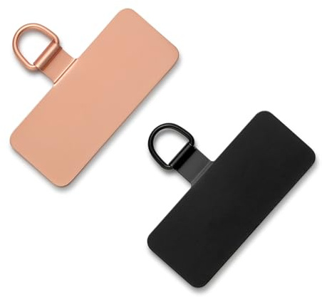 CHUQING Mobiltelefonkedja universella kuddar mobiltelefon snodd lapp mobiltelefonband universell telefon snodd pads telefon patch, 2 stycken