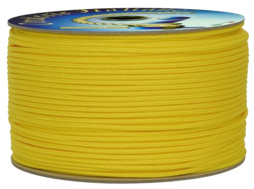Corderie Italiane 006036975 Cordino Colorato Hobby, Giallo, Diametro 3 mm, 40 mt