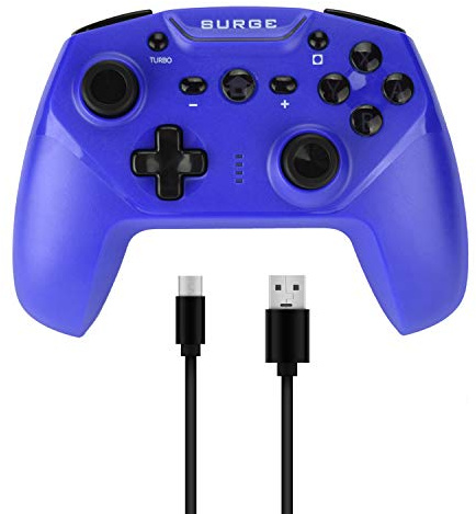 Surge Switchpad Pro Wireless Controller For Nintendo Switch - Blue