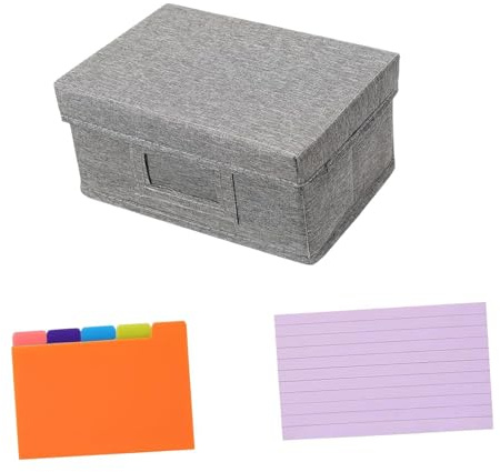 KIOALXZ Contenitore per schede di archiviazione, soluzione affidabile per schede di archiviazione organizzate, biglietti da visita e flash, custodia per