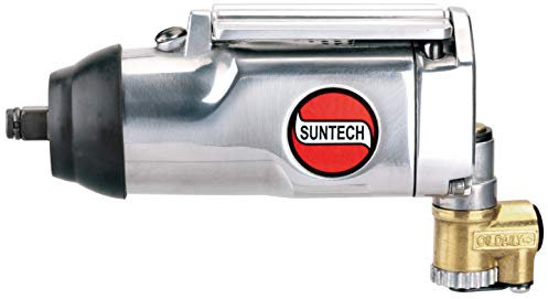 SUNTECH SM-401 Air Butterfly Impact Wrench with Single Hammer, Silver, 3/8