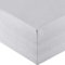 aqua-textil Royal Spannbettlaken Boxspringbett Wasserbett 120x200-130x220 cm Silber grau 210g/qm Jersey Mako Baumwolle Elasthan Spannbetttuch