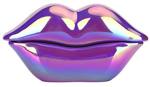 Tosuny Telefono Fisso Labbra, Telefono Viola Labbra Telefono Fisso Telefono Fisso, Telefono a Forma di Labbro Carino per Ufficio a casa