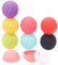 CHGCRAFT 8 Sets 8 Farben Leere Lippenbalsam Kugelbehälter Chapstick-Röhrchen Schraubverschluss Bunte Lipgloss-Behälter Für Die Lipgloss-Herstellung