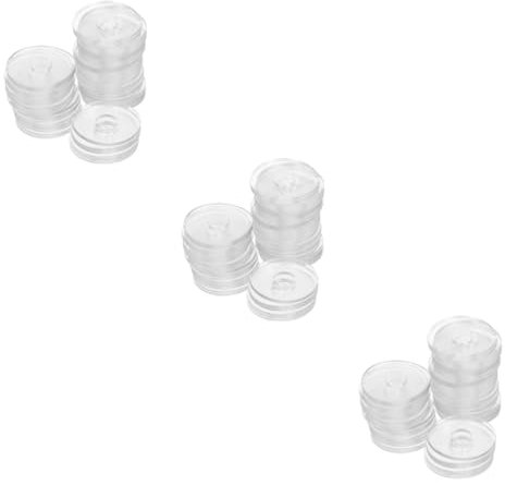 SOLUSTRE 150piezas Arandelas De Junta De Vinilo Para De Manija De Ducha Reemplazo Transparente De Gaskets Para Puertas De Ducha Resistente y