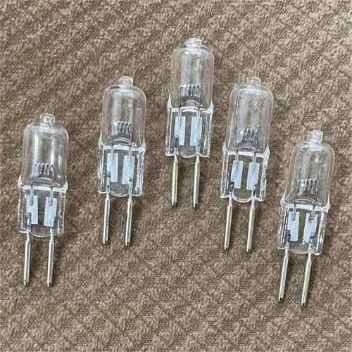 WYLIELAMSH Bombilla halógena 5pcs 20W G5.3 24V 35W 50W 75W G5.3 24V 100W 150W 250W 24V G5.3 20W