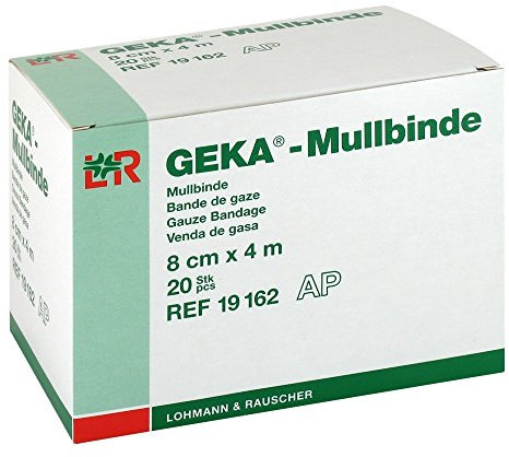 Mullbinden Geka 8 Cmx4 m