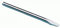 CFH Punta de soldadura LS 126 – Punta de repuesto de cincel de 2,7 mm para soldador eléctrico de 20 W de alto rendimiento E 20 (CFH-No. 52200), ideal para juntas de soldadura anchas y materiales de