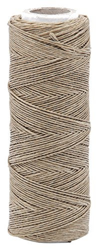Ficelle lin naturel + fil métal Ø 2mm ± 60m - Ficelle Décoration, ficelle Lin jardin