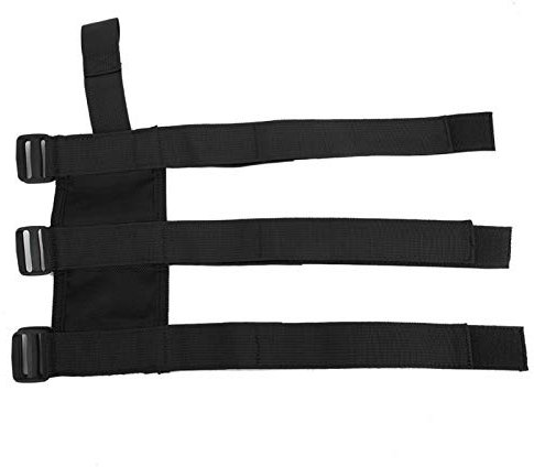 Cinghia per estintore, supporto per fissaggio per auto estintore per auto, supporto per cinghia regolabile per roll bar(nero)