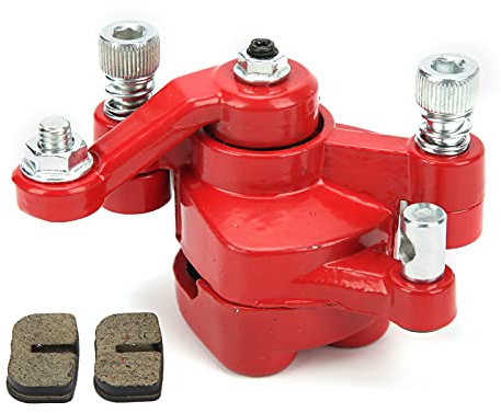 Étrier de Frein à Disque, Yosoo étrier de Frein à Disque avec Plaquettes de Frein remplacement pour 33cc 10 43cc 47cc 49cc Moto ATV Dirt Pocket Bike pour etrier de frein pocket bike pour etrier de
