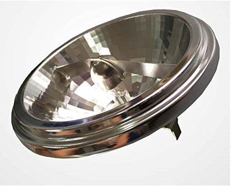 MZUHI YFlifangting AR111 G53 12V 50W 75W Lampadina Alogena Alluminio Bianco Caldo (Size : Warm White, Color : 50W)