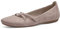 Tamaris Damen Klassische Ballerinas, Frauen Flats,Comfort Lining,TOUCHit-Fußbett,Slip-ons,klassisch elegant,Ballerinen,Rose,37 EU