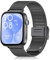 KoGiio Armband für Huawei Watch Fit 4 / Watch Fit 4 Pro/Watch Fit 3, Männer und Frauen Atmungsaktiv Ersatzarmband, Gewebte Edelstahl Mesh Metall Uhrenarmband