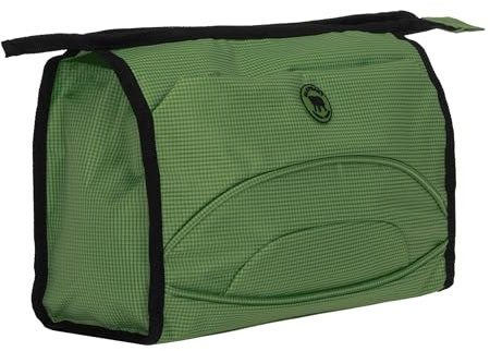 Kulturtasche Washbag groß Damen Herren Elephant Colors Kulturbeutel 4L Large 1290 Auswahl (Dark Green (Dunkelgrün))