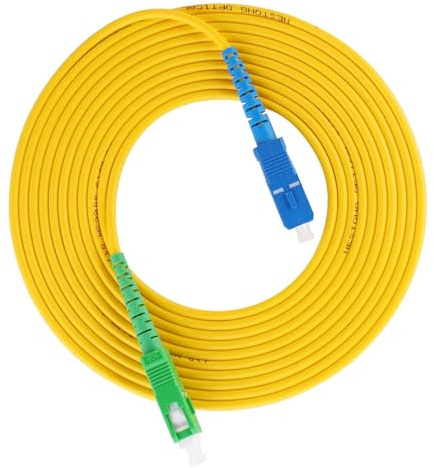 Aolidsive Single Mode Fiberoptisk Bygel PVC-fodral SC SC UPC 15 Meter Längd för Nätverksutrustning
