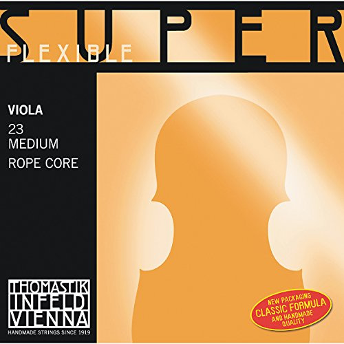 Thomastik Corde per Viola Superflexible nucleo corda Set 4/4 forte acciaio al cromo