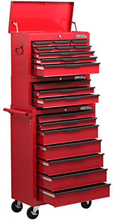 Hilka C319BBS Heavy Duty 19 Drawer Combination Unit with Ball Bearing Slides