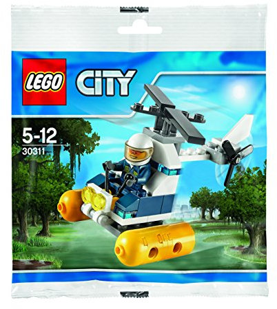 LEGO CITY : SWAMP POLICE HELICOPTER MINI SET (IN PLASTIC BAG) (30311)