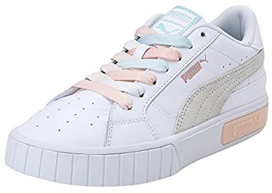 PUMA Cali Star Gloaming WNS 01 Sneaker, Weiß - Ivory Glow-Eggshell Blau, weiß, 38 EU