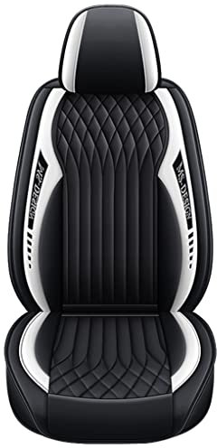 maiqiken Sitzbezug Für VW for Volkswagen Golf 3 5 6 7 Golf3 Golf5 Golf6 Golf7 Tour Variant Komplettset 5 Sitze Allwettereinsatz Autositzbezug Schwarz