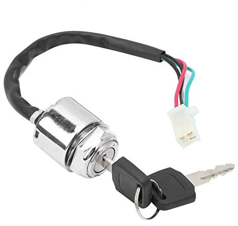 Interruptor de Encendido Universal para Motocicleta, Bicicleta El¨¦ctrica, ATV, Mini Moto, con 2 Llaves